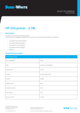 Sure-White HP-250 primer - FT